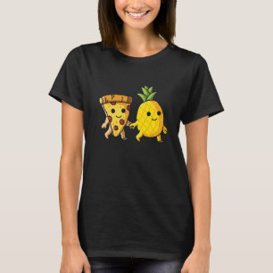 Pizza Hawaii Ananas und Pizza Liebe T-Shirt