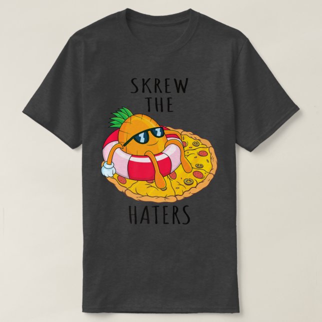 Pizza Hawaii Pineapple Pizza Food 699  T-Shirt (Design vorne)