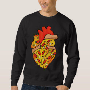 Pizza Heart Slice Neapolitan Pizzeria Pizzaiolo Ca Sweatshirt