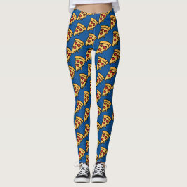 Pizza-Herzen-Muster Leggings
