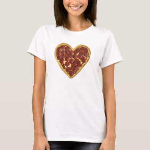 Pizza-Herzt-stück T-Shirt