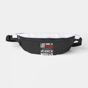 Pizza-Horrorfilme-Halloween-Design_1 Bauchtasche
