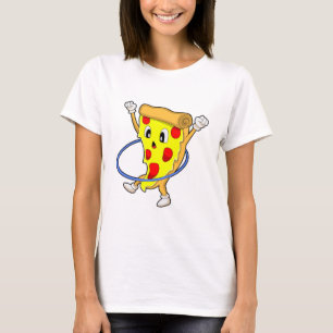 Pizza in Fitness mit Reifen der Fitness.PNG T-Shirt