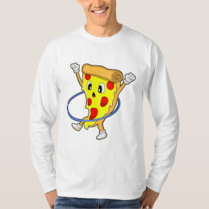 Pizza in Fitness mit Reifen der Fitness.PNG T-Shirt
