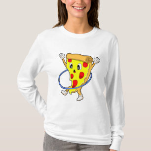 Pizza in Fitness mit Reifen der Fitness.PNG T-Shirt