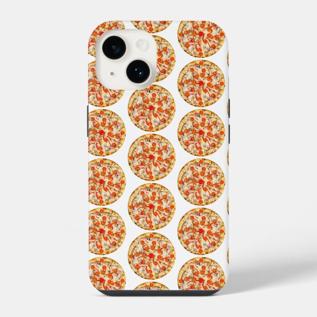 Pizza iPhone Hülle (Rückseite)
