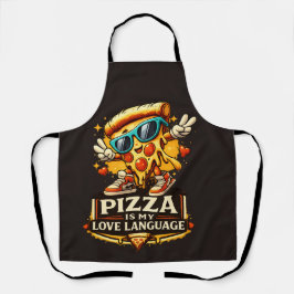 Pizza Is My Love Funny Pizza Lover Gift  Schürze
