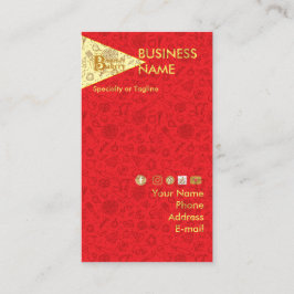 Pizza is the best business card visitenkarte