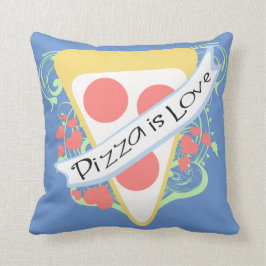 Pizza ist Liebe Kissen