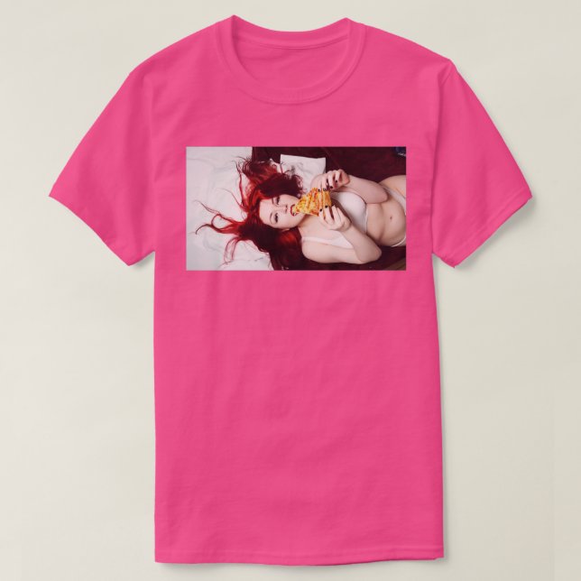 Pizza ist Liebe T-Shirt (Design vorne)