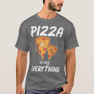 Pizza ist mein alles Snack Pizzalove Pizza T-Shirt