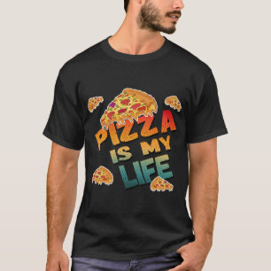 PIZZA IST MEIN LEBEN T-Shirt