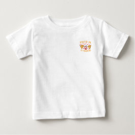 Pizza ist mein Niedlicher Valentinin-Valentinstag Baby T-shirt