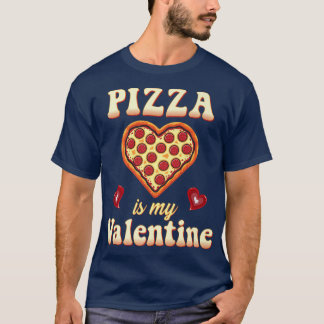 Pizza ist mein Valentine Funny Valentinstag Gamer T-Shirt