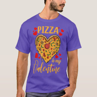 Pizza ist mein Valentiner Funny Valentinstag Gesch T-Shirt