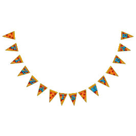 Pizza ist meine Bae Pizza-Party-Flaggen-Anhänger Wimpelkette