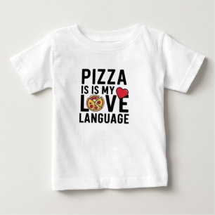 Pizza ist meine Liebe Baby T-shirt