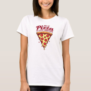 Pizza ist meine Liebessprache T-Shirt
