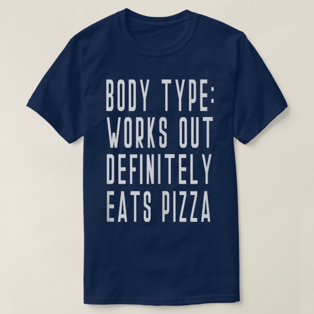 Pizza Italienisch Italien Funny Yoga Übungen Barre T-Shirt (Design vorne)