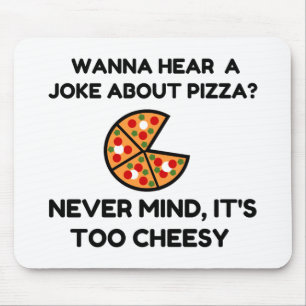 Pizza Joke Mousepad