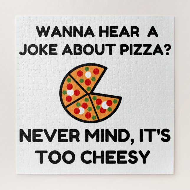 Pizza Joke Puzzle (Vertikal)