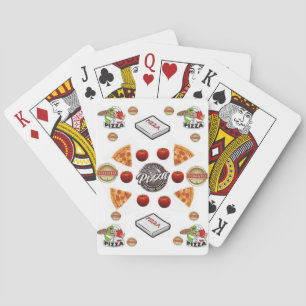 Pizza-Kartenspiel Spielkarten