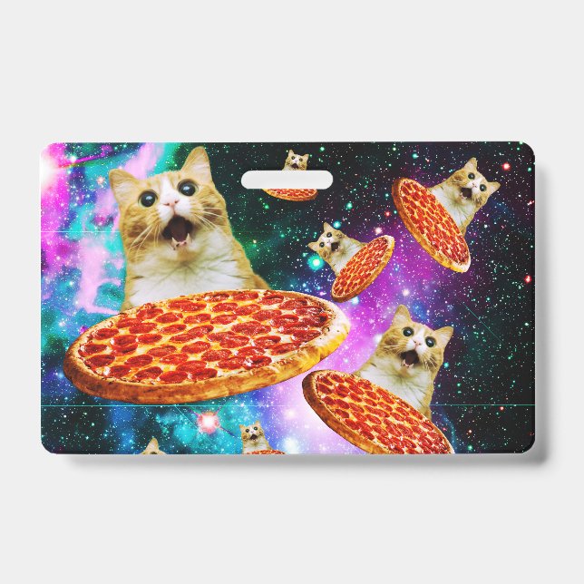 Pizza-Katze Ausweis (Vorderseite)