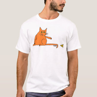 Pizza-Katze T-Shirt