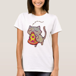 Pizza-Katze! T-Shirt