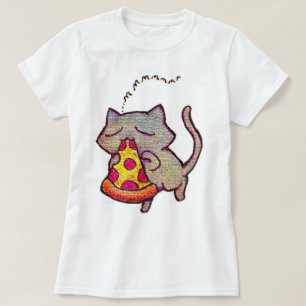 Pizza-Katze! T-Shirt