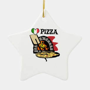 PIZZA KERAMIK ORNAMENT