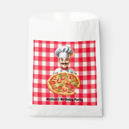 Pizza Kids-Geburtstagsparty Geschenktütchen