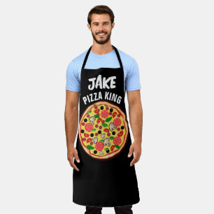 PIZZA KING CUSTOM PERSONALISIERTE Küche Schürze
