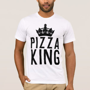 PIZZA KING Herren Funny T - Shirt