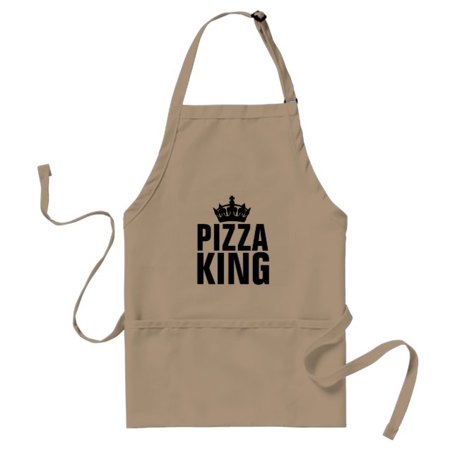 PIZZA KING Vater M,ens Küche Schürze (Vorne)