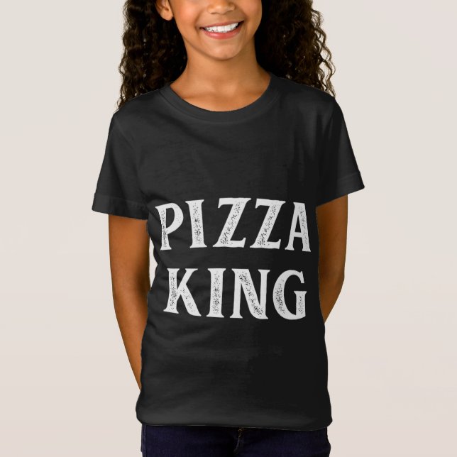 Pizza King - Vintag Style - T-Shirt (Vorderseite)