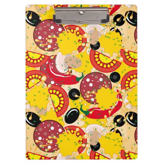 Pizza Klemmbrett (Vorderseite)