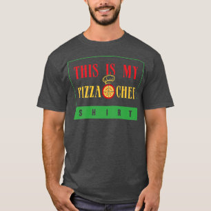 Pizza Koch Ironic Pizza Maker Hobby Koch T-Shirt