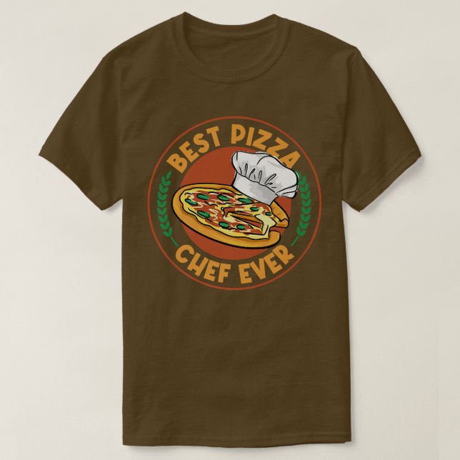 Pizza Koch Italian Food Pizza Maker Hobby Koch 148 T-Shirt (Design vorne)