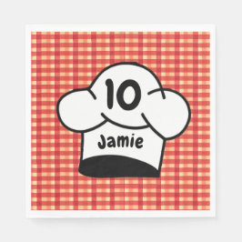 Pizza Koch Kindergeburtstag Party Serviette