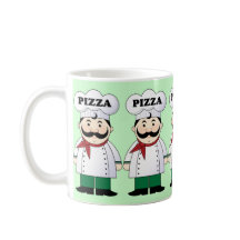 Pizza-Kochs-Geschenk-Tasse