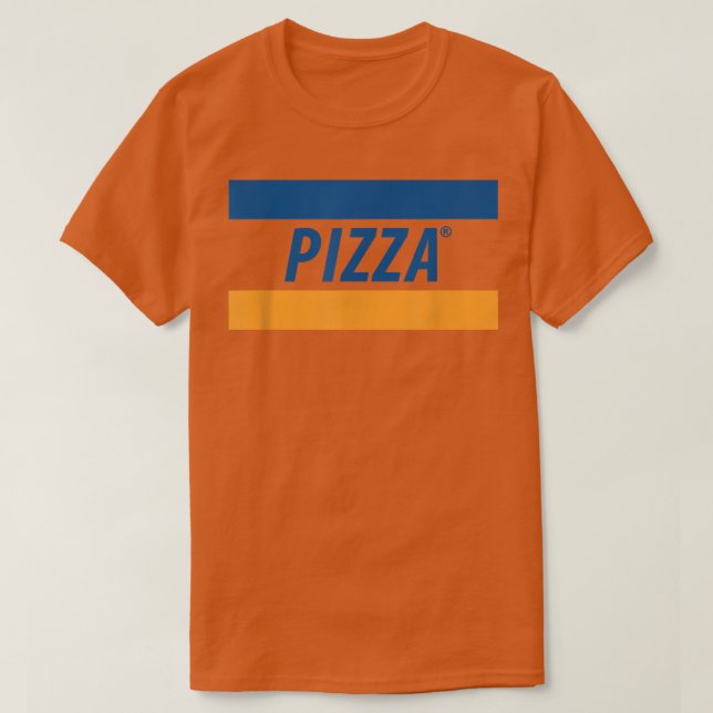 Pizza Kreditkarte Rückpackung Trip Funny Art Pub 1 T-Shirt (Design vorne)