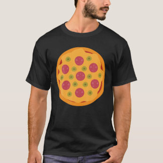 Pizza Leicht Pizza und Lieferung Typ Paar Hallowee T-Shirt