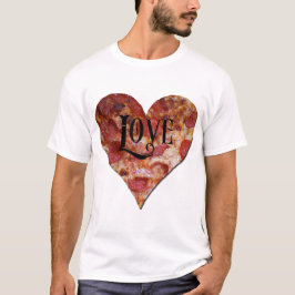 Pizza-Liebe des Valentines Tages T-Shirt