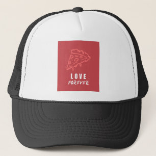 Pizza-Liebe für immer Truckerkappe