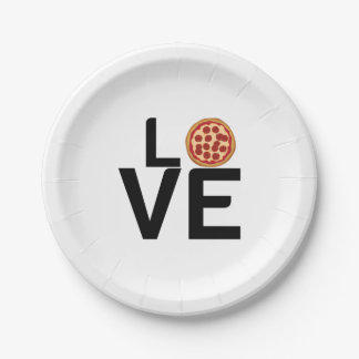PIZZA-LIEBE PAPPTELLER