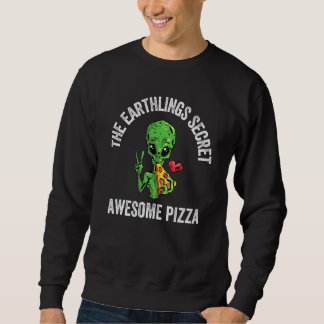 Pizza Liebe Science Fiction Weltraum Friendly Al Sweatshirt