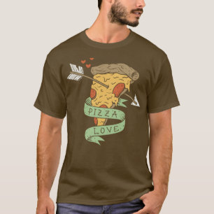 Pizza-Liebe T-Shirt