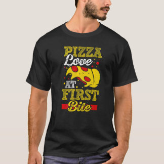 Pizza-Liebe T-Shirt