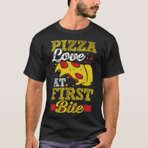 Pizza-Liebe T-Shirt